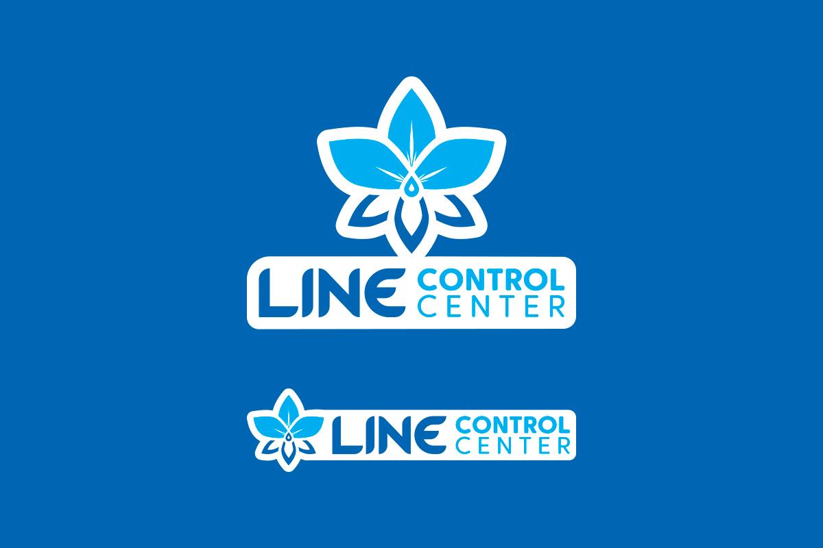 Life Control: Diseño de logotipo (versión vertical y horizontal)